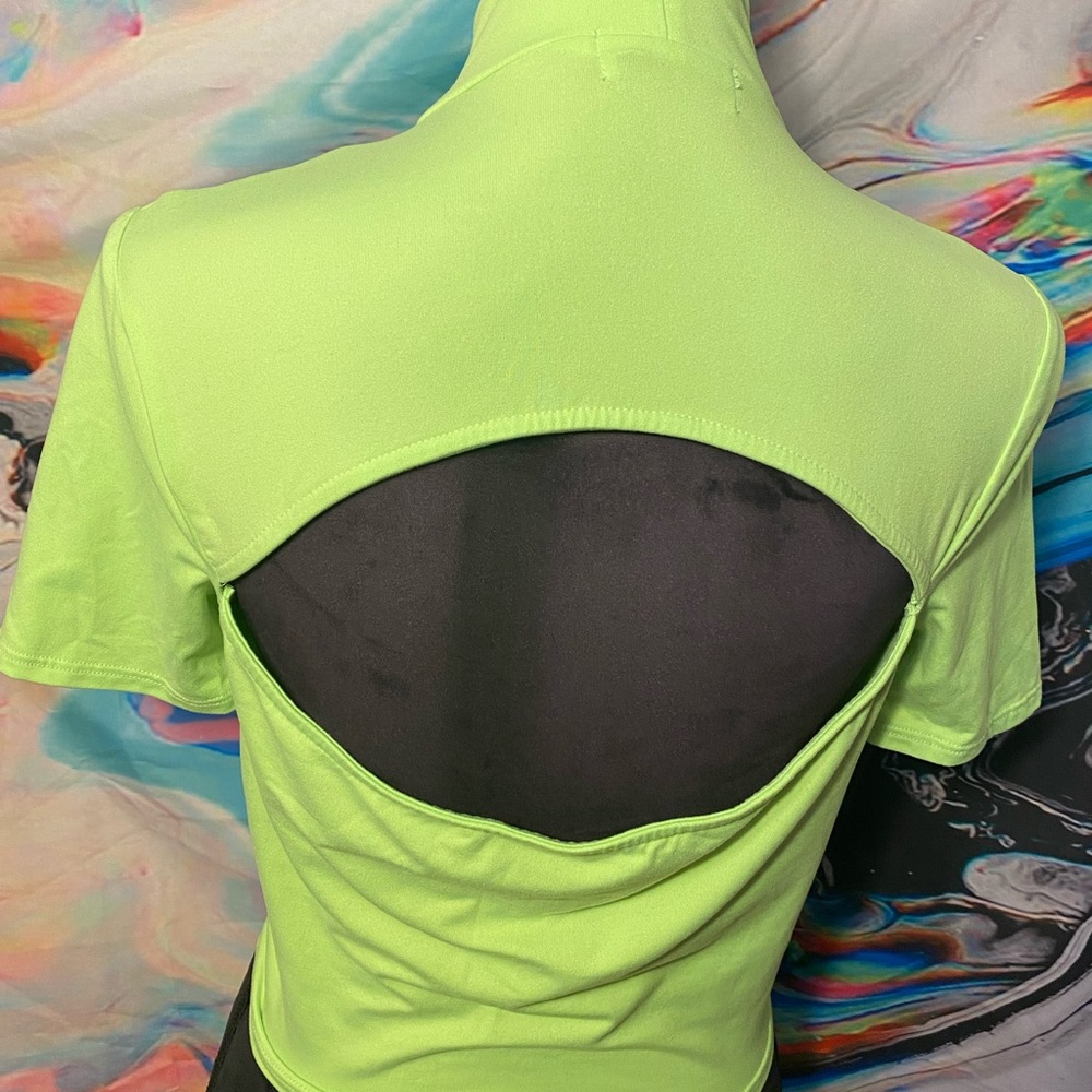 Open Back Mock Neck Urban Outfitters Crop Top NWOT